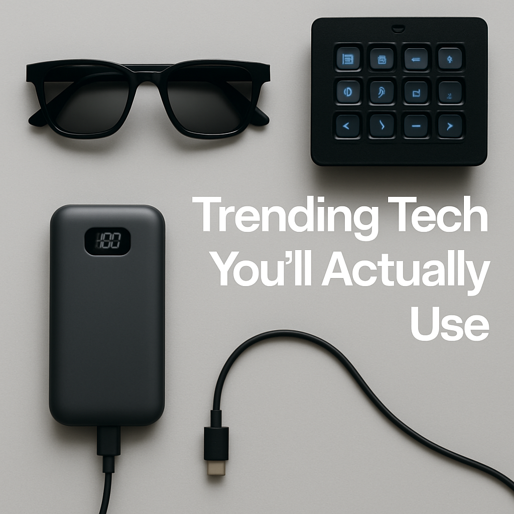 Trending Tech You'll Actually Use: August edition 2025.