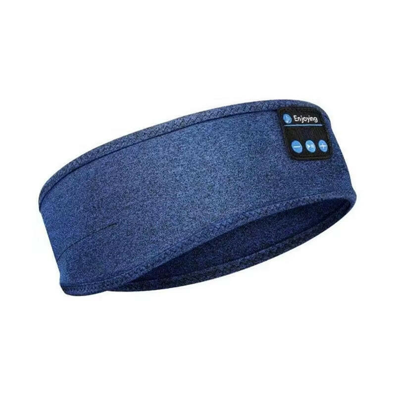 Wireless Sports Bluetooth Earphones with Sleeping Music Eye Mask and Headband for Comfortable Listening.
