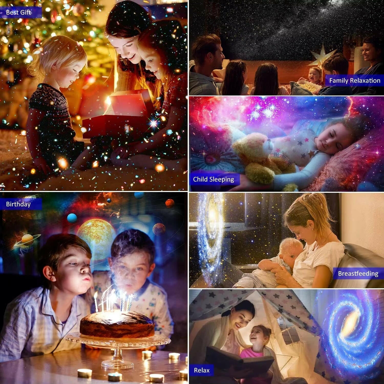 12-in-1 Starry Night Projector.