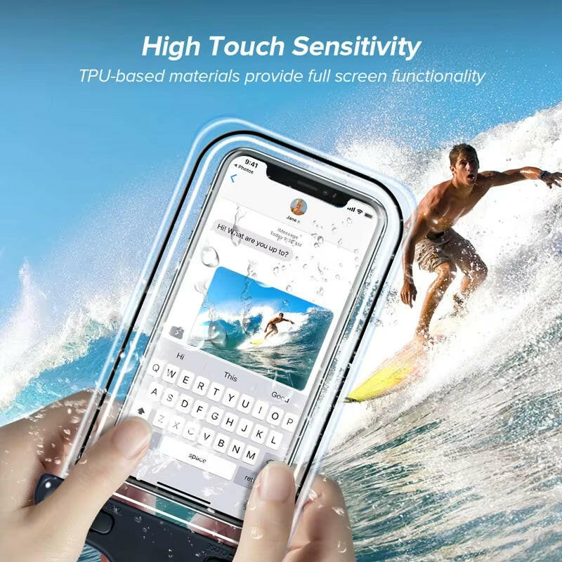Universal Waterproof Phone Case - Submersible Protection Pouch.