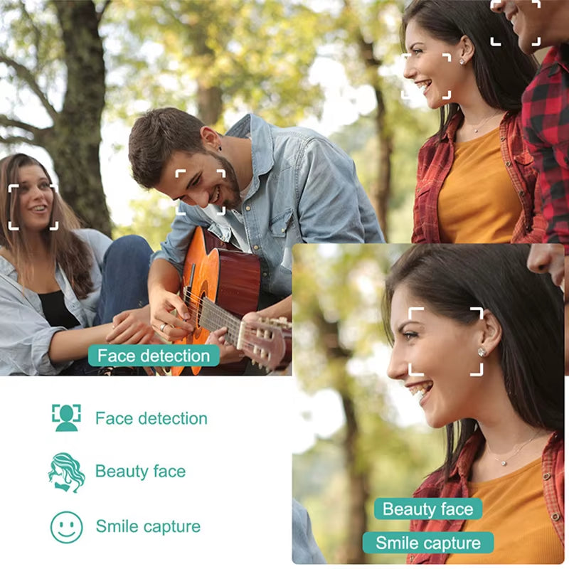 DC-402 Digital Camera Autofocus Camera for Compact Cameras 1080P Cameras for Beginner Photography.