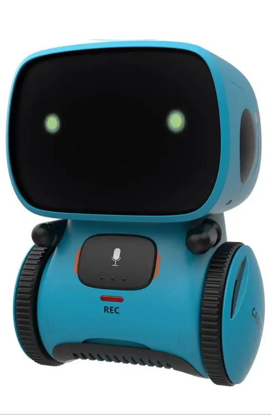 Interactive Voice-Controlled Smart Robot for Kids - Dance, Play Music, and Engage with Touch Commands - Perfect Birthday Gift for Ages 6-12.