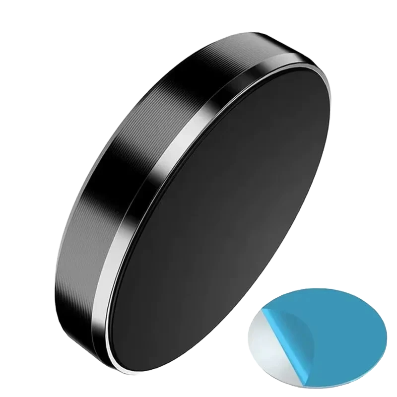 Magnetic Car Phone Holder - Dashboard and Wall Mount for iPhone, Samsung, and Xiaomi.