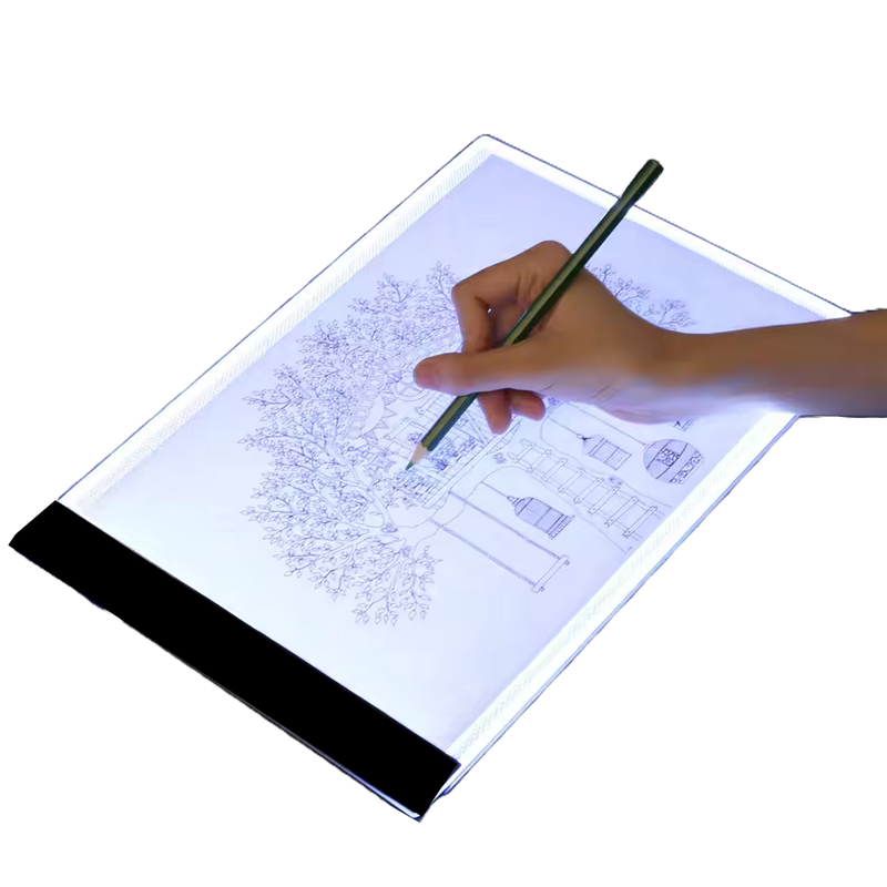 Dimmable LED Drawing and Copy Pad Board for Children - A3/A4/A5 Sizes, Educational Creative Gift for Kids.