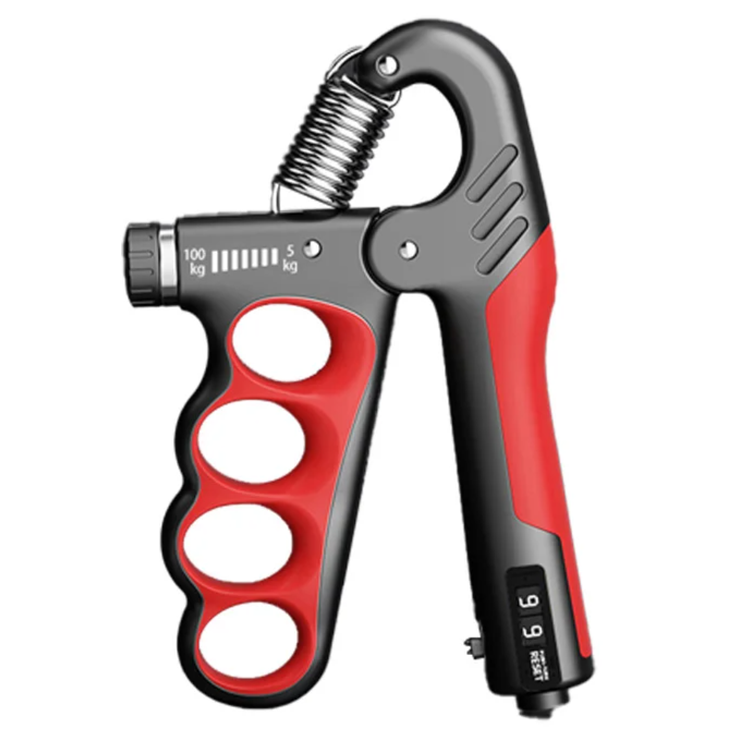 Premium Adjustable Grip Strengthener for Hand and Wrist - Enhance Muscle Recovery with 5-150Kg Resistance Levels.