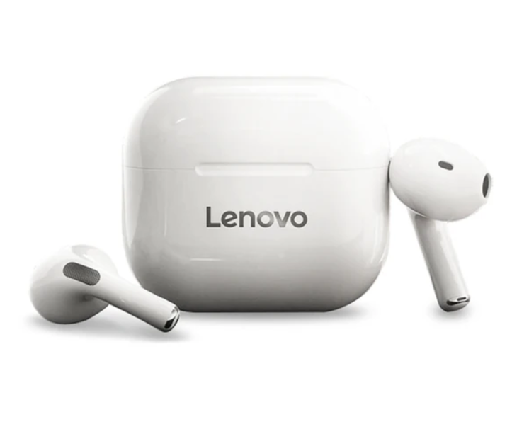 Lenovo LP40 Wireless Bluetooth Earbuds.