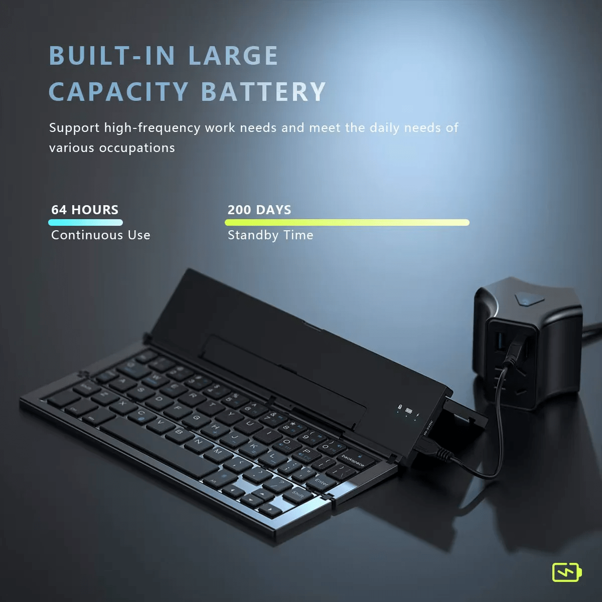 MOFii Foldable Bluetooth Wireless Keyboard 