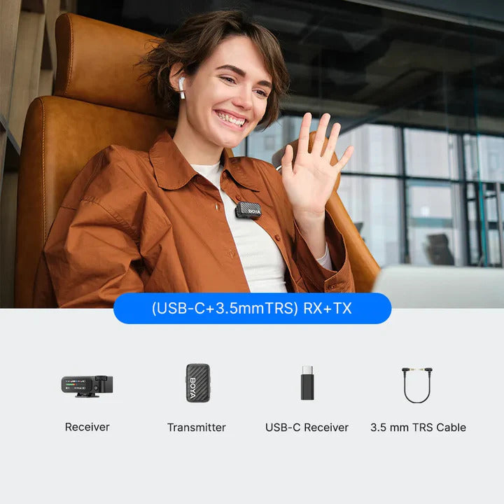 BOYAMIC 2 AI-Powered Mini Wireless Microphone