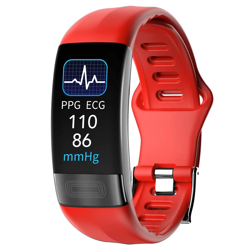 P11Plus Smart Health Fitness Tracker Wristband with ECG, PPG, Calorie, and Blood Pressure Monitoring