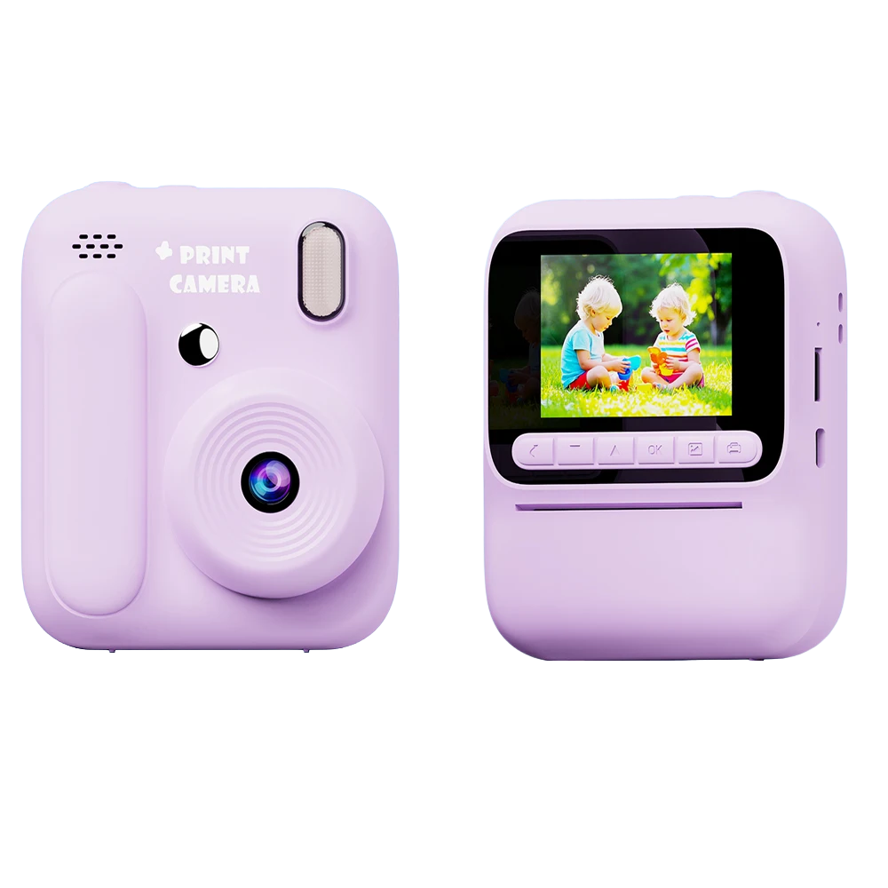 1080p Instant Camera with Color Printing