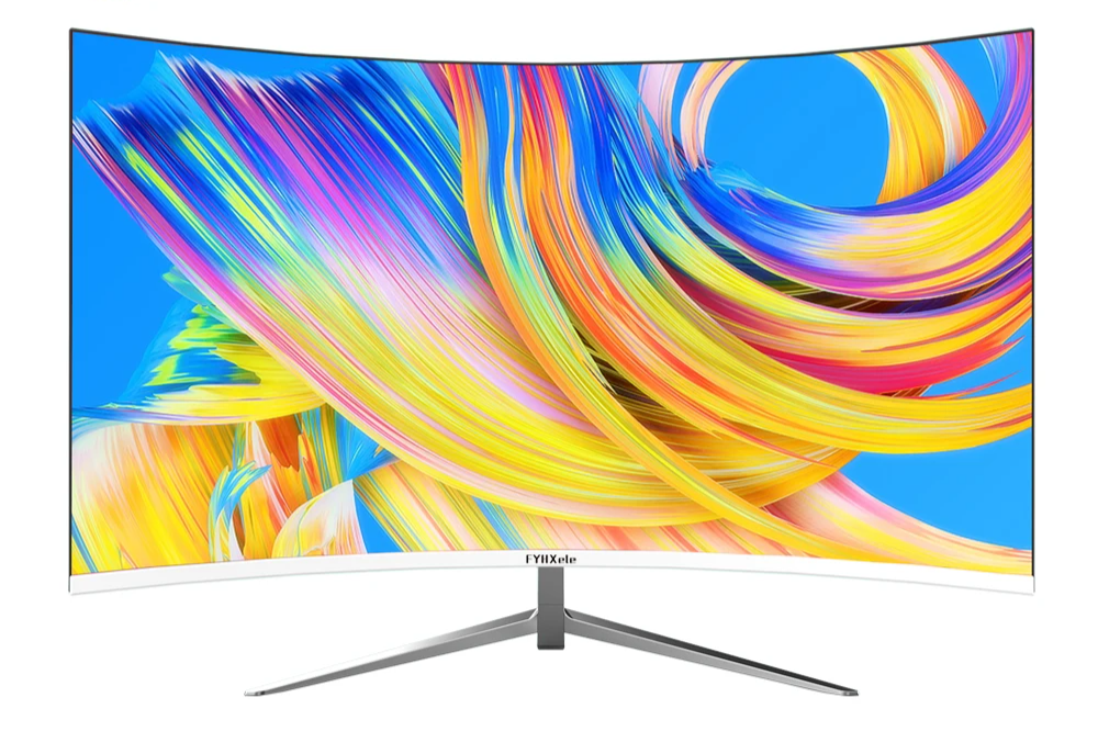 Fyhxele 27-Inch 75Hz Curved Gaming Monitor