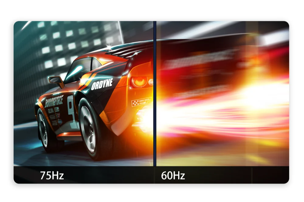 Fyhxele 27-Inch 75Hz Curved Gaming Monitor