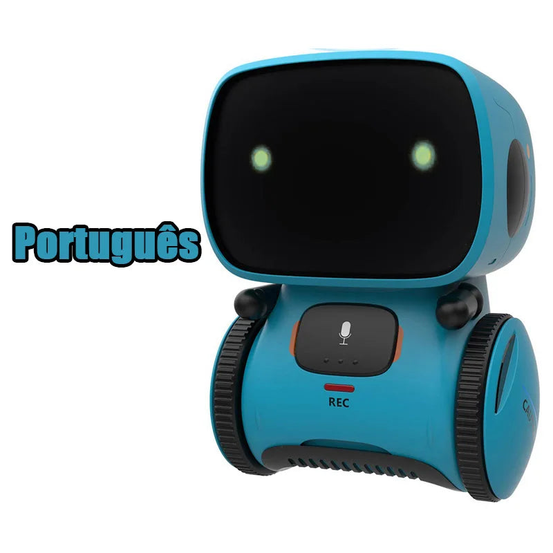 Interactive Voice-Controlled Smart Robot for Kids - Dance, Play Music, and Engage with Touch Commands - Perfect Birthday Gift for Ages 6-12.