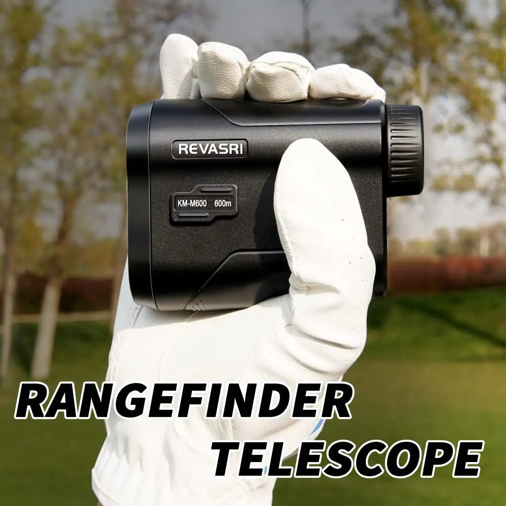 Advanced 600M Golf Laser Rangefinder with Slope Compensation and Flagpole Lock - USB Rechargeable Precision Tool for Golf Enthusiasts.