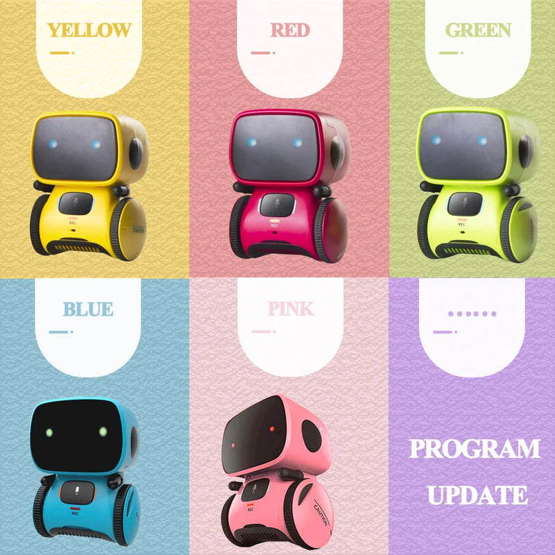 Interactive Voice-Controlled Smart Robot for Kids - Dance, Play Music, and Engage with Touch Commands - Perfect Birthday Gift for Ages 6-12.