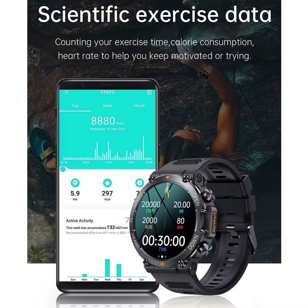 K56Pro Men's Smart Watch.