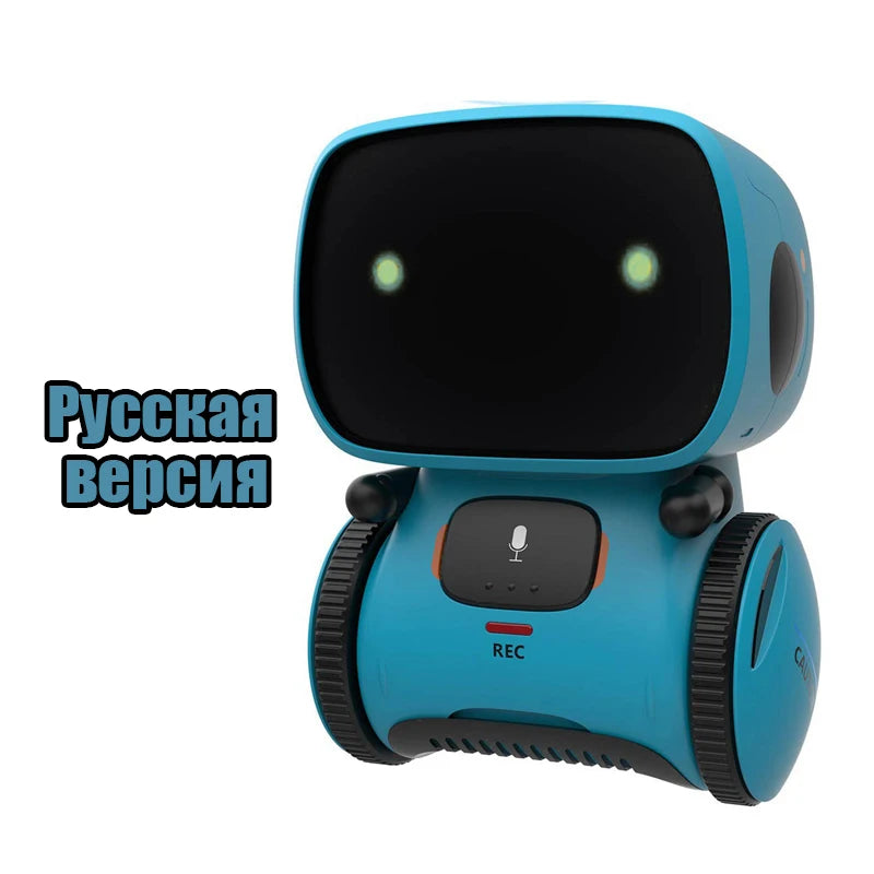 Interactive Voice-Controlled Smart Robot for Kids - Dance, Play Music, and Engage with Touch Commands - Perfect Birthday Gift for Ages 6-12.