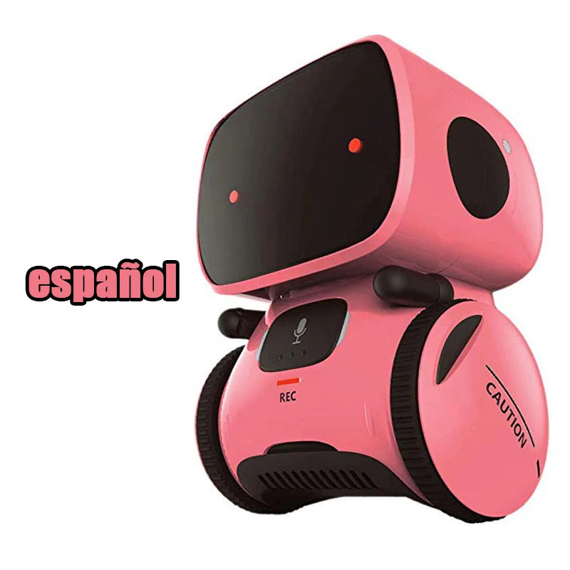 Interactive Voice-Controlled Smart Robot for Kids - Dance, Play Music, and Engage with Touch Commands - Perfect Birthday Gift for Ages 6-12.