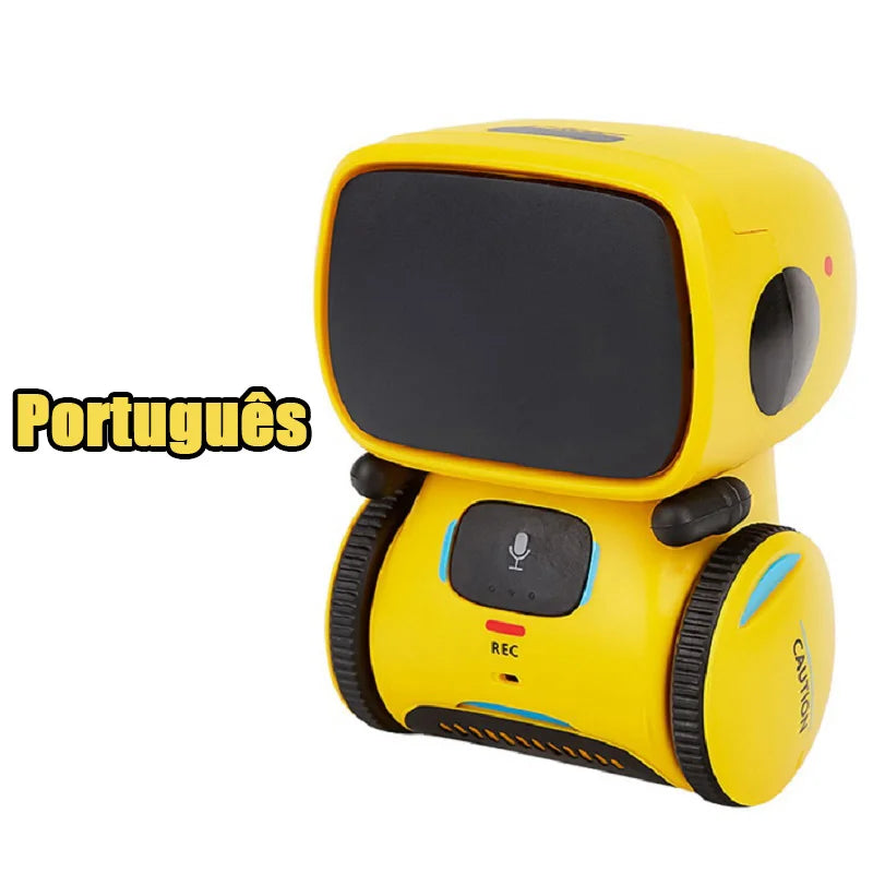 Interactive Voice-Controlled Smart Robot for Kids - Dance, Play Music, and Engage with Touch Commands - Perfect Birthday Gift for Ages 6-12.