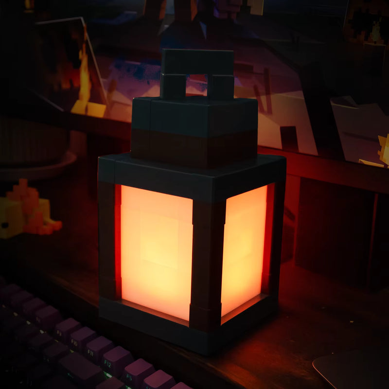 Pixel Style Portable Night Light Lantern