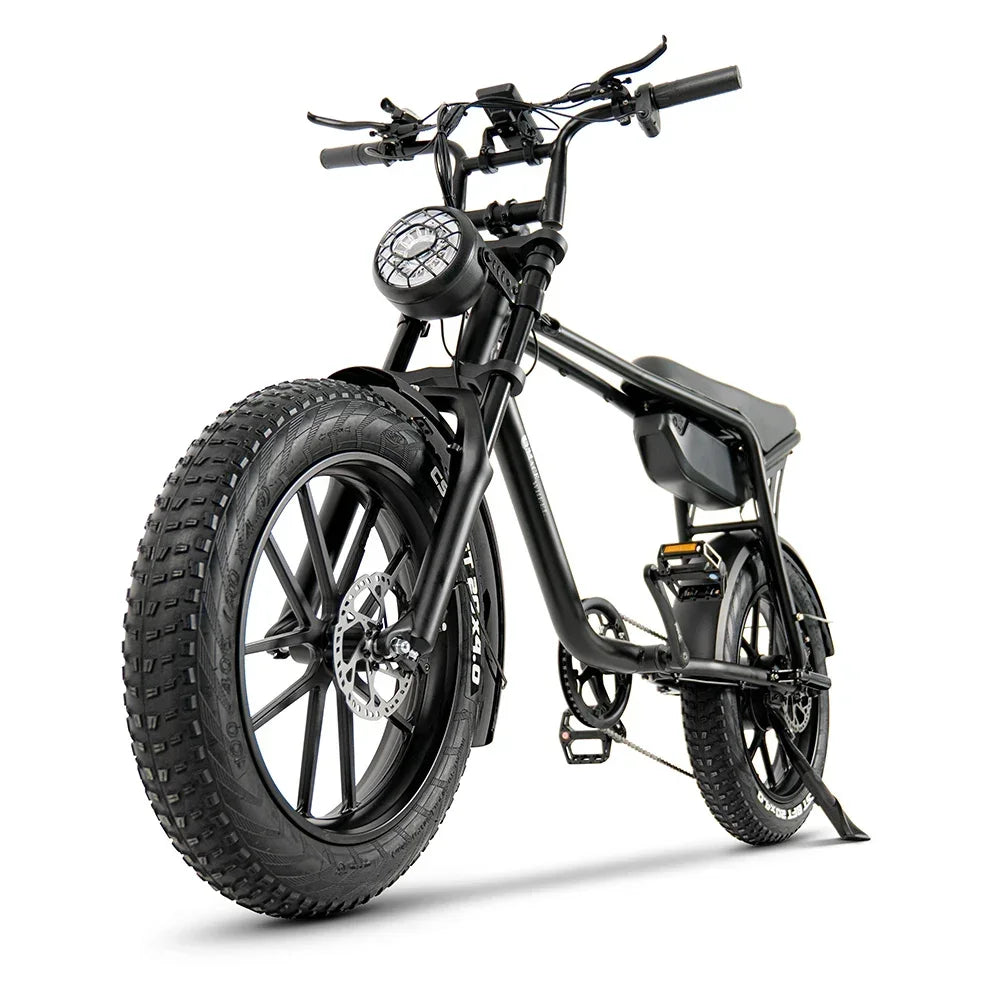 Electric bike with 500W motor and 16AH lithium battery for efficient and powerful cycling performance