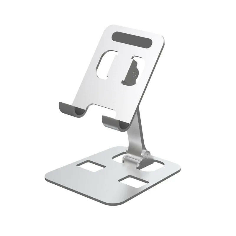 Universal Aluminum Alloy Foldable Desk Phone and Tablet Holder Stand.
