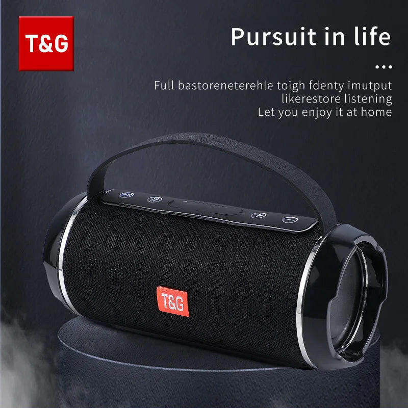 Wireless Bluetooth Speakers - TG116C - Portable Outdoor Subwoofer with Radio and Enhanced Sound Quality.
