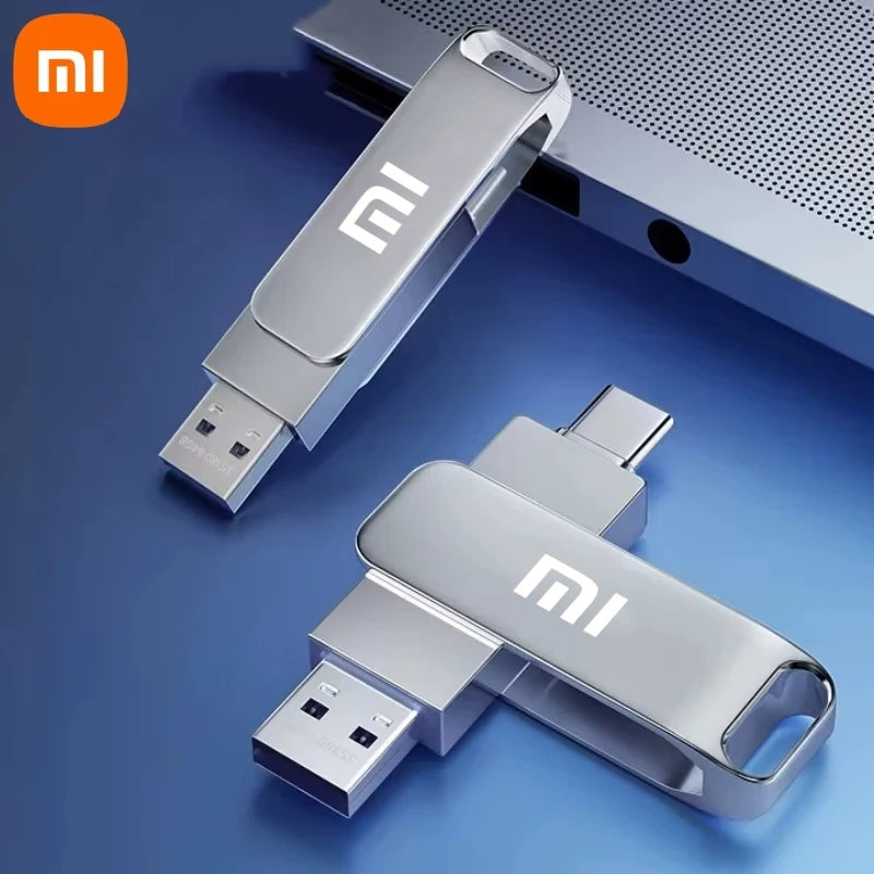 Xiaomi 16TB USB 3.2 Waterproof Flash Drive with High-Speed Transfer and Type-C 2-in-1 Interface for Mobile Devices and Computers