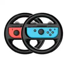 2-Pack Game Steering Wheel Controller Grip for Joy-Cons