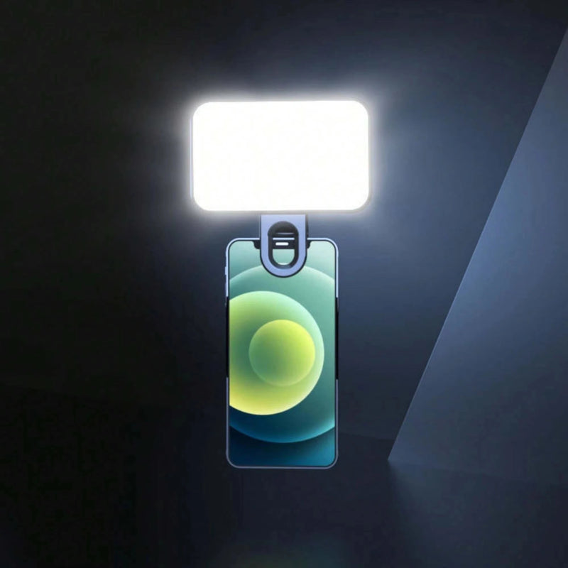 Portable LED Selfie Light for Mobile Devices and Laptops