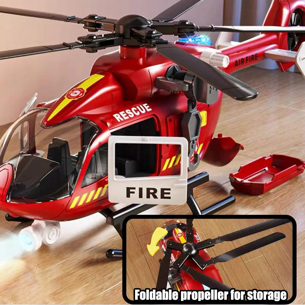 LKCOMO Helicopter and Airplane Toy Set