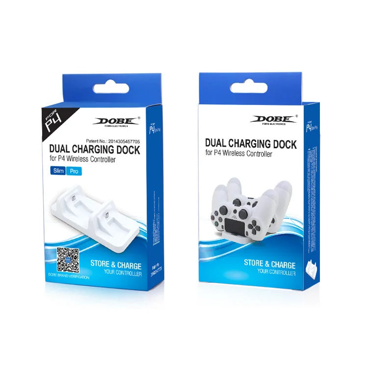 USB Dual Charging Dock for PS4 Controllers