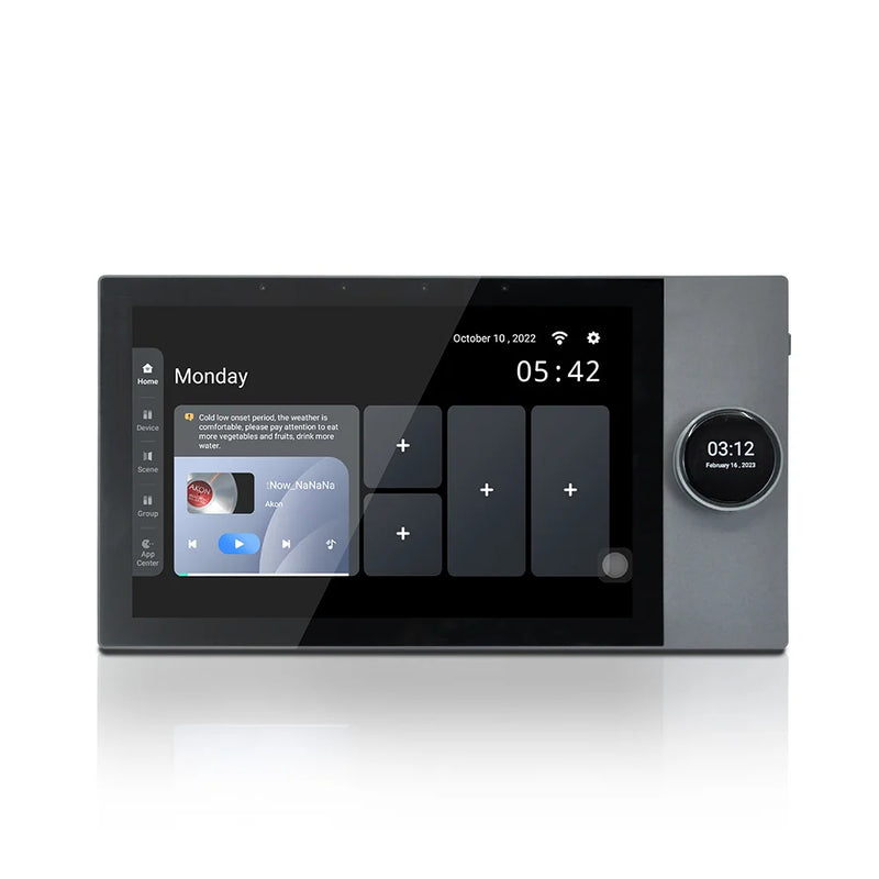 Smart Home Gateway Control Panel with 10-Inch High-Definition Touch Screen Wifi and Bluetooth