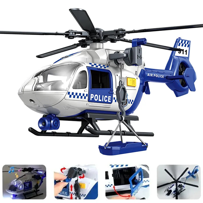 LKCOMO Helicopter and Airplane Toy Set