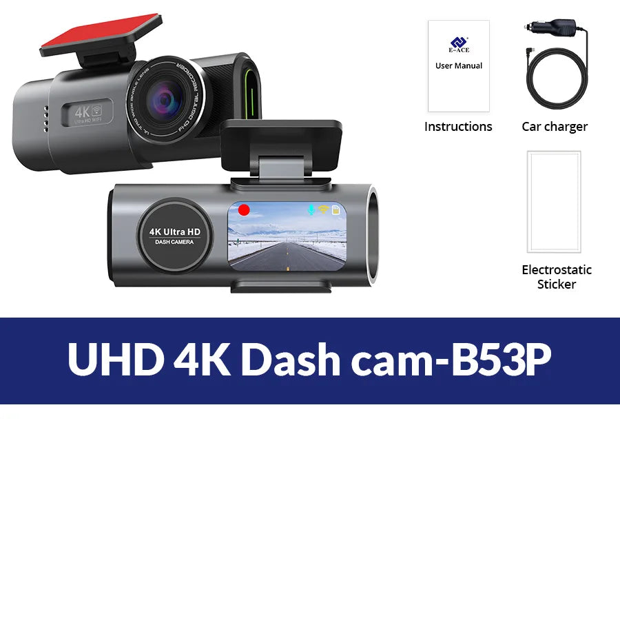 Acceo 4K UHD Dash Cam.