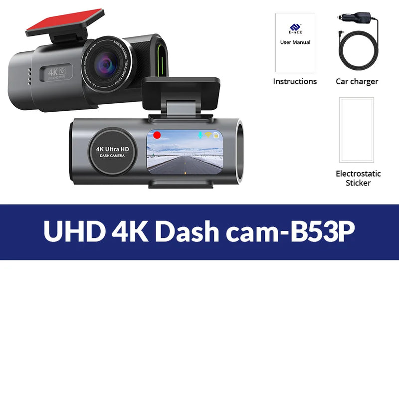 Acceo 4K UHD Dash Cam.