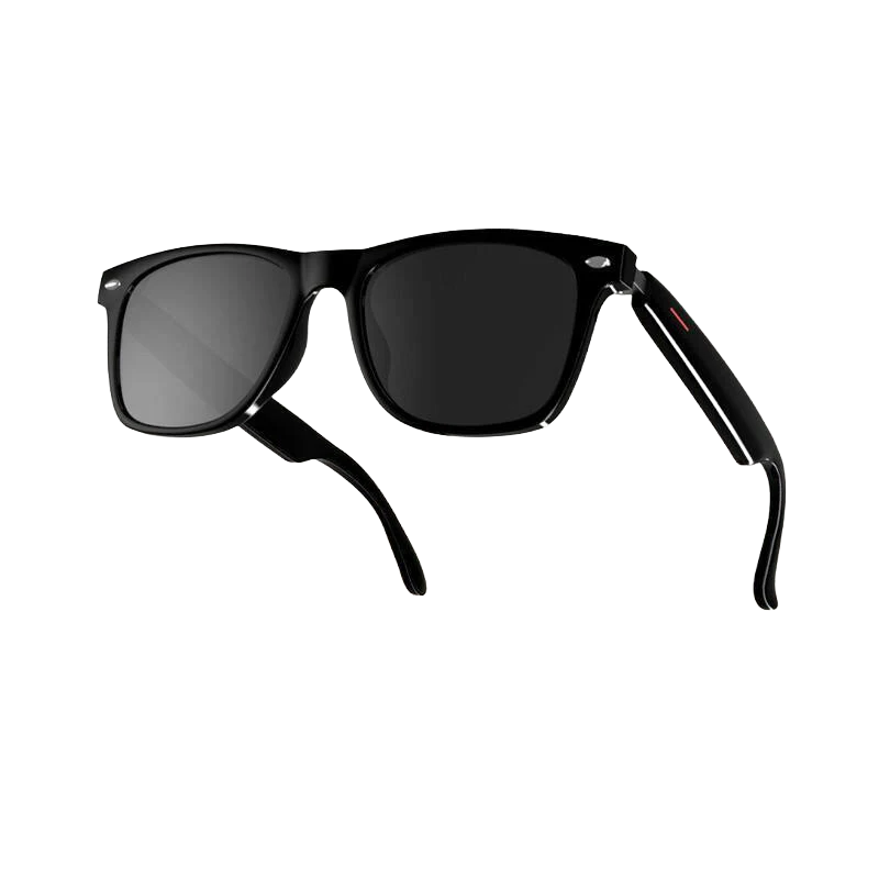 SENBONO Smart Glasses, Wireless Earphone Stereo Dual Speaker Touch Sunglasses, Outdoor Sport Calling Music Smart Bluetooth-Compatible Glasses with Accessories, Gifts for Boyfriend.