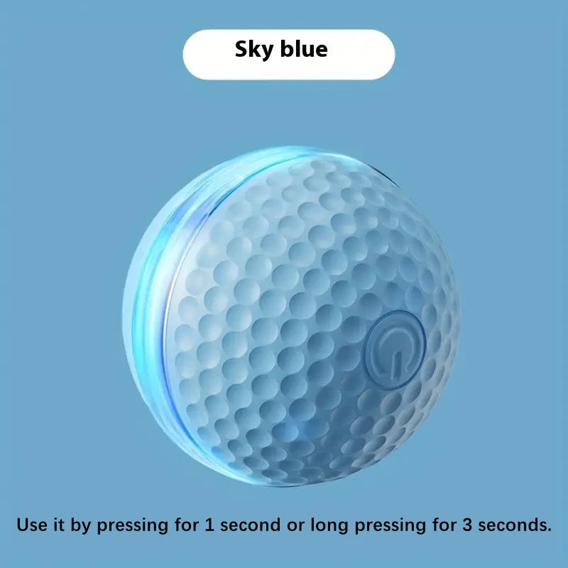 Automatic Interactive Smart Cat Toy - USB Rechargeable Rolling Ball and Mouse Car Teaser.