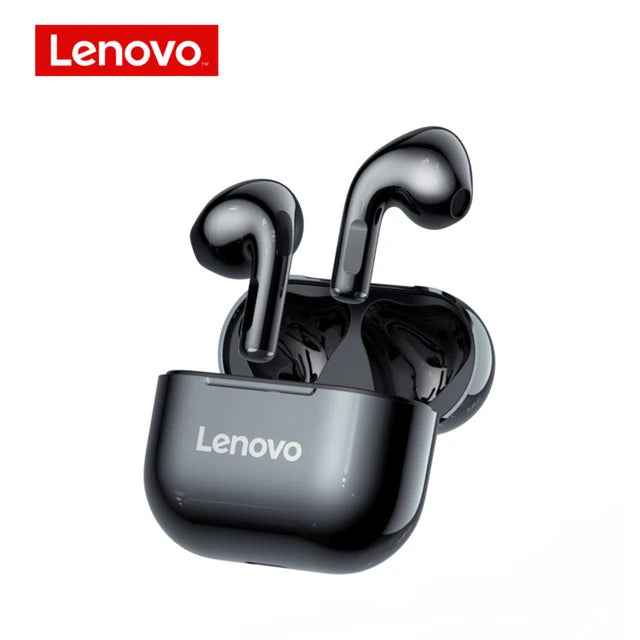 Lenovo LP40 Wireless Bluetooth Earbuds.