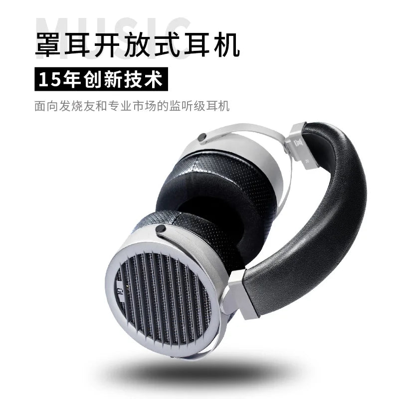 GOLDPLANAR GL850 High-Fidelity Head-Mounted Full-Frequency Pneumatic Flat-Panel Headset.