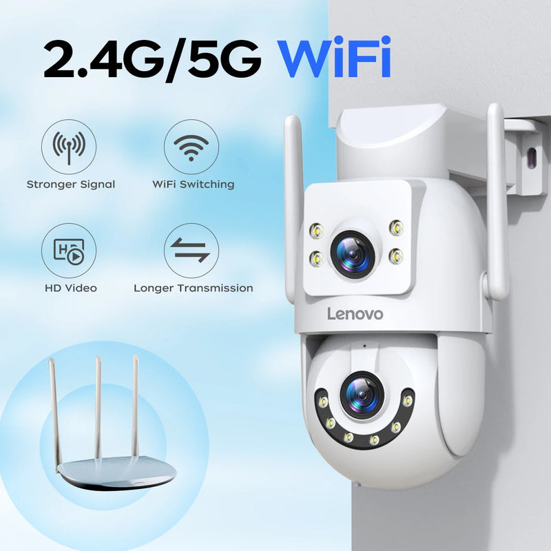 Lenovo 8MP Wi-Fi PTZ Security Camera