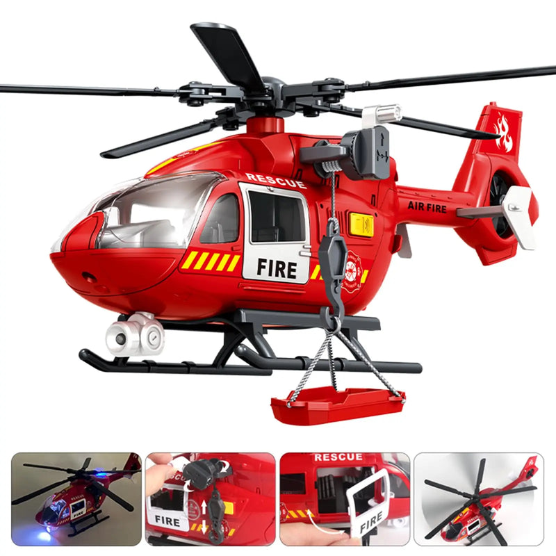 LKCOMO Helicopter and Airplane Toy Set