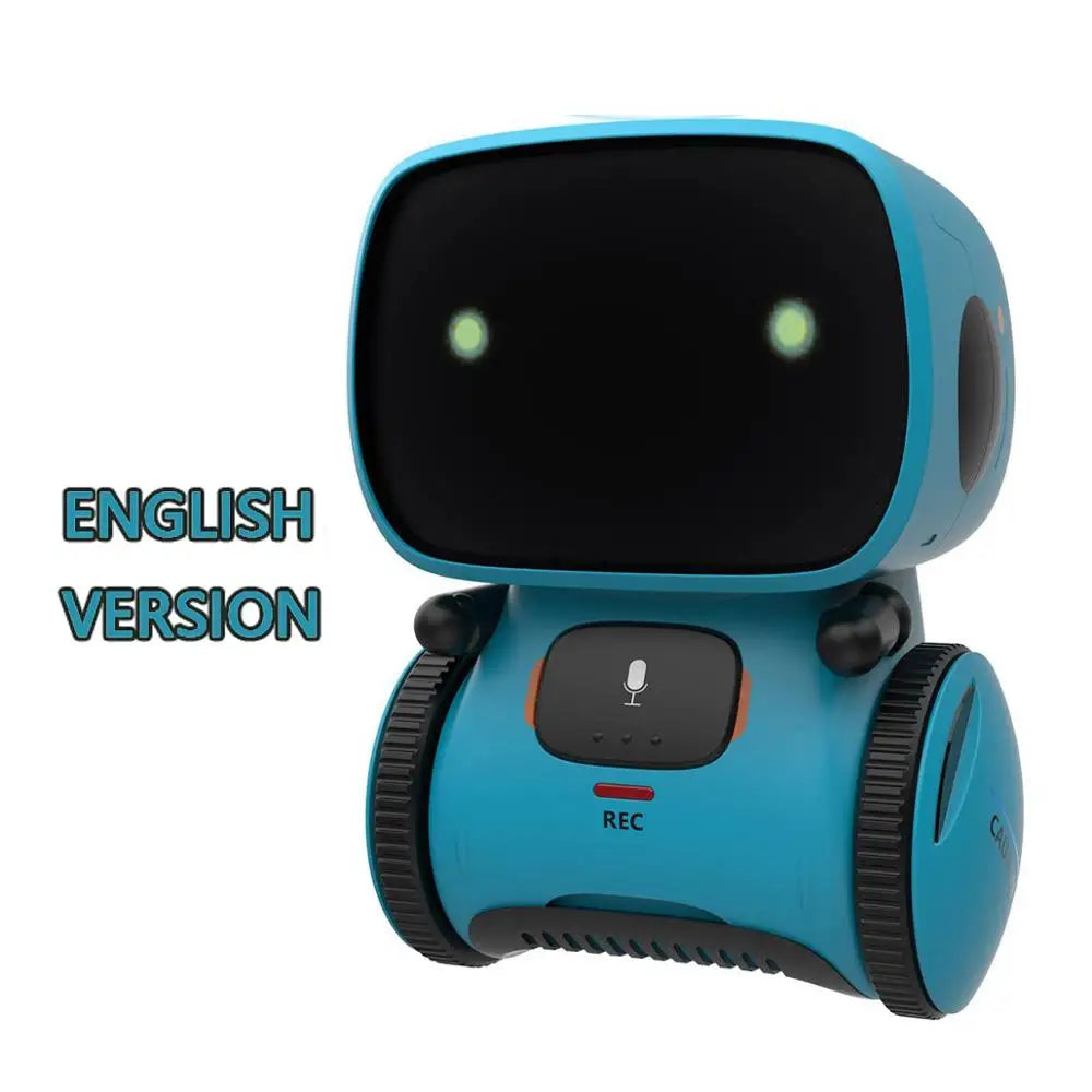 Interactive Voice-Controlled Smart Robot for Kids - Dance, Play Music, and Engage with Touch Commands - Perfect Birthday Gift for Ages 6-12