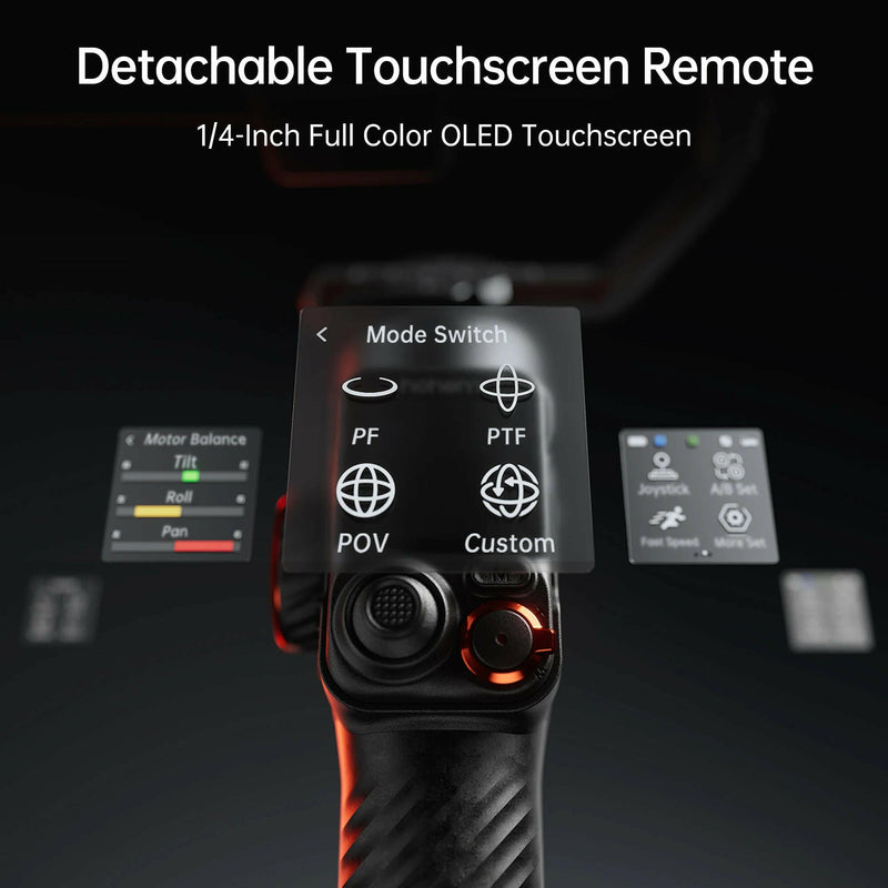 Hohem M7 iSteady 3-Axis Smartphone Gimbal Stabilizer with Integrated Selfie Stick for Enhanced Mobile Videography.