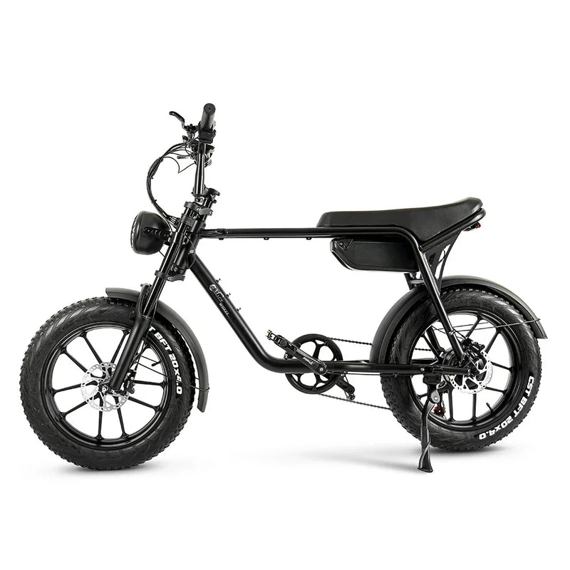Electric bike with 500W motor and 16AH lithium battery for efficient and powerful cycling performance