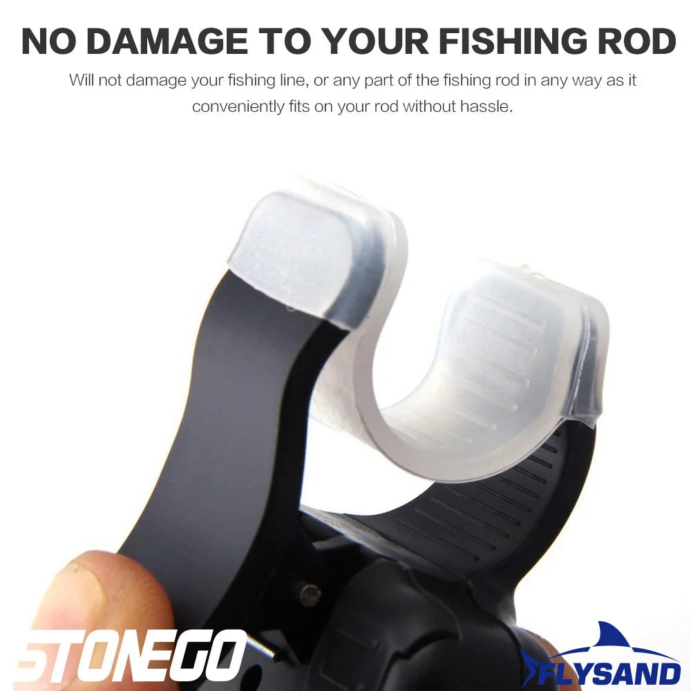 Advanced Electronic Fishing Rod Bite Alarm with Loud Siren and Dual Day/Night Indicator - Battery Included.