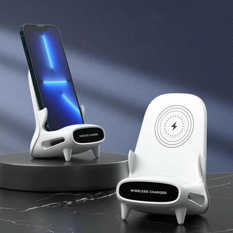 Mini Chair Wireless Fast Charger Multifunctional Phone Holder Charge Dock Station for Huawei Iphone 14 13 Charging Dropshipping.