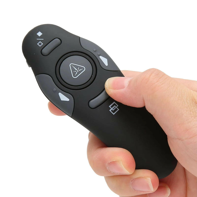 Wireless Presenter Remote with Receiver for Professional Meetings, Speeches, and Classes.