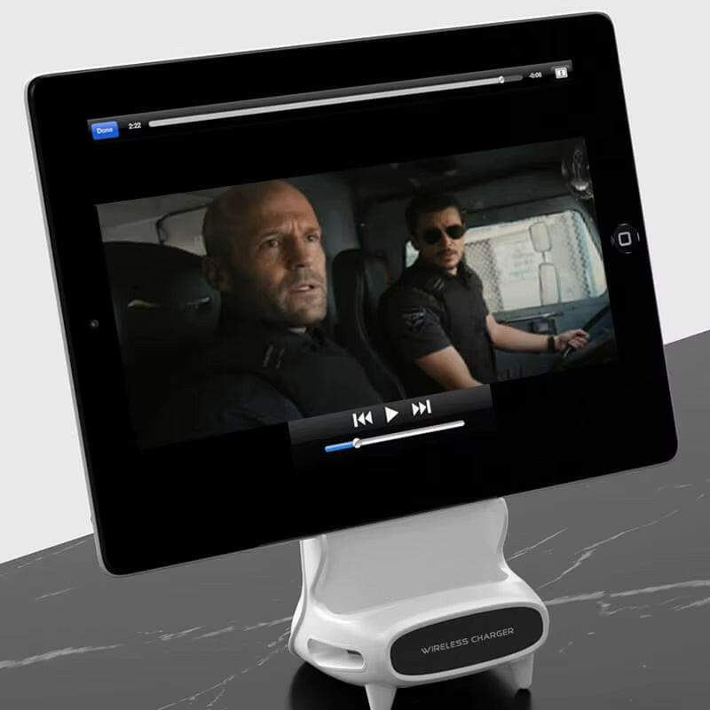 Mini Chair Wireless Fast Charger Multifunctional Phone Holder Charge Dock Station for Huawei Iphone 14 13 Charging Dropshipping.