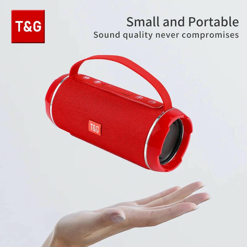 Wireless Bluetooth Speakers - TG116C - Portable Outdoor Subwoofer with Radio and Enhanced Sound Quality.